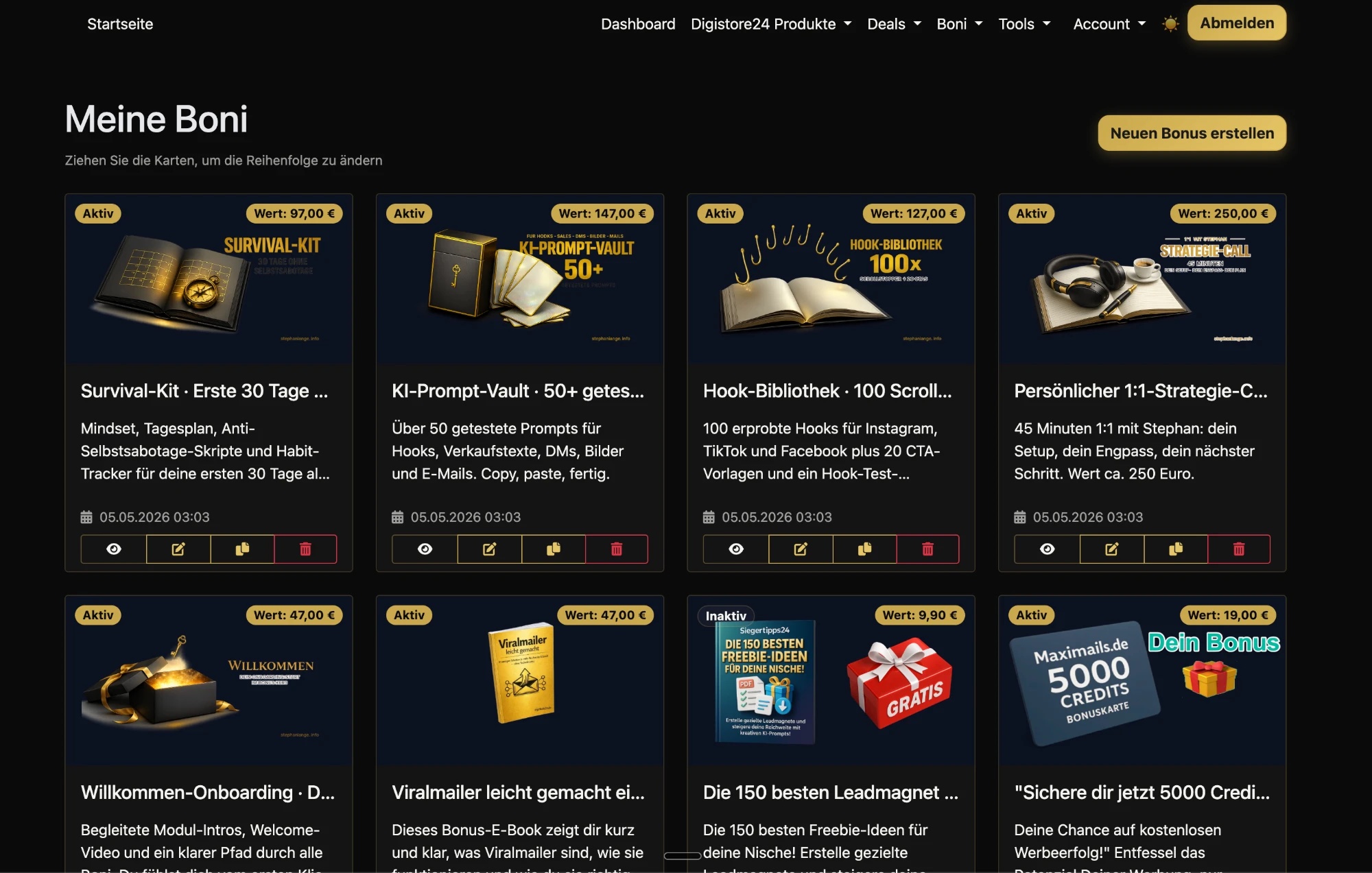 DigiDeals24 Einblick