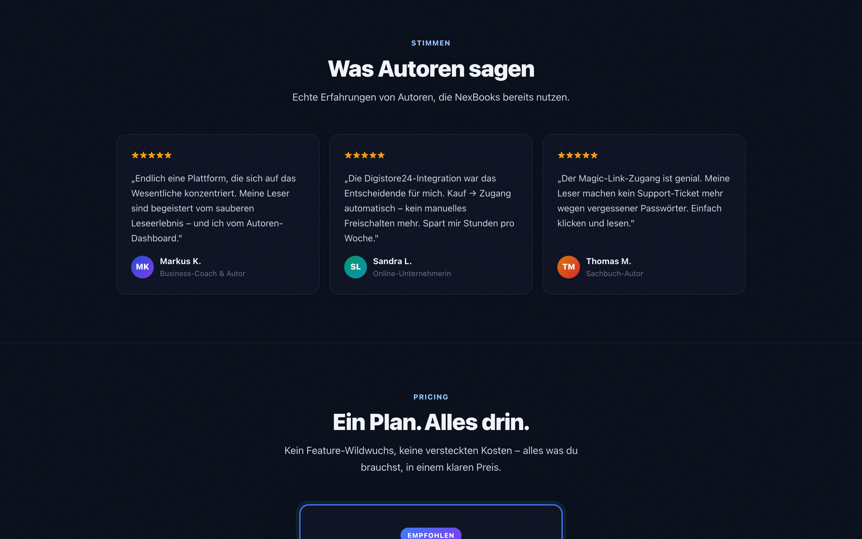 NexBooks Einblick